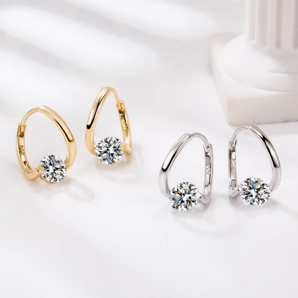 Halolux Lymphvity Germanium Earrings Halolux Lymphvity Germanium Earrings, Atheniz Lymphatic Earrings, Lymphatic Drainage Earrings, Therapy Earrings Jewelry for Women (Gold+Silver)