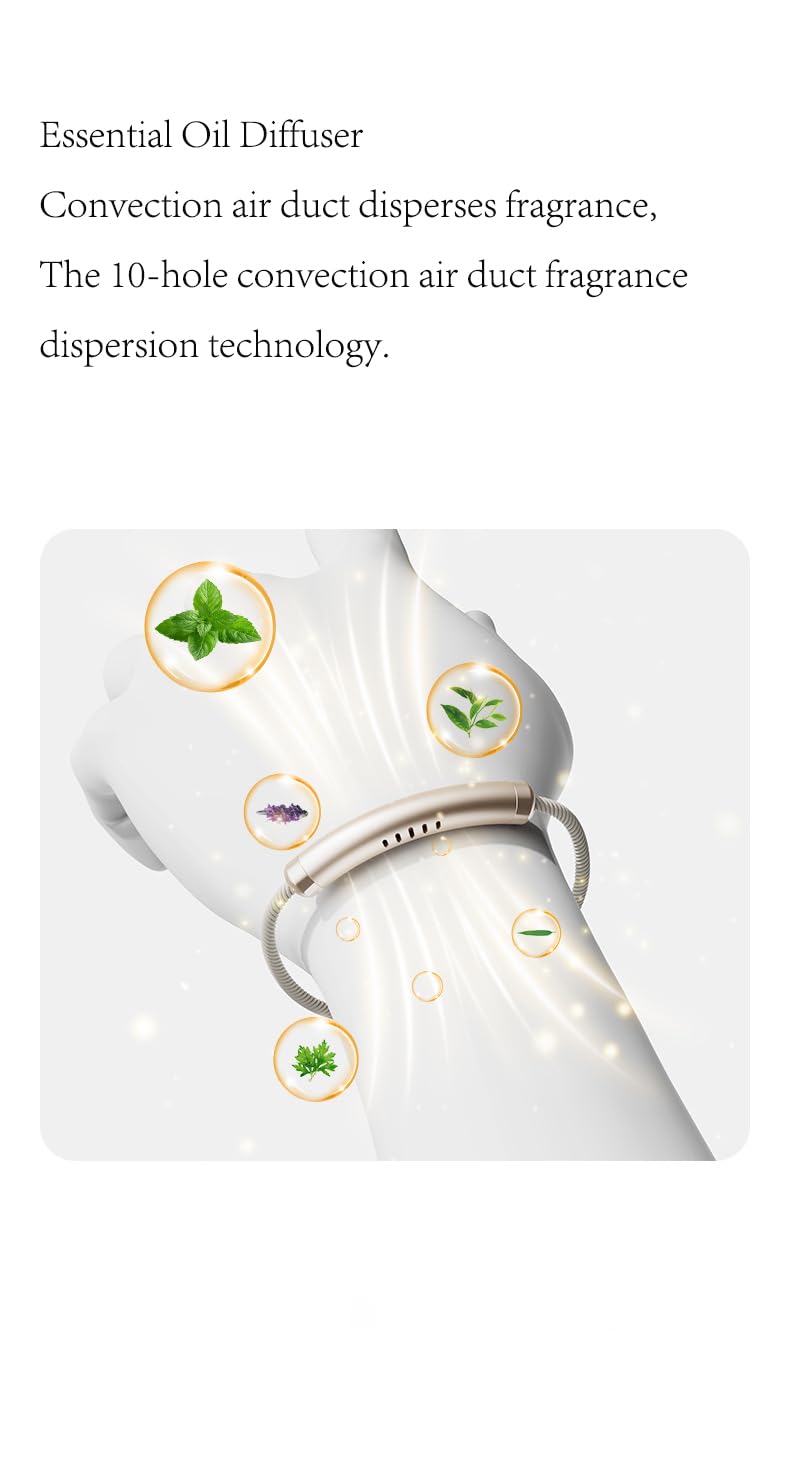 YOLAXGA Essential Oil Diffuser Bracelet,Aromatherapy Zinc Alloy Locket with Canvas Weaving Adjustable Wristband Perfume Bracelet,Aroma therapy,holistic gifts for womens Mens valentines.Black.