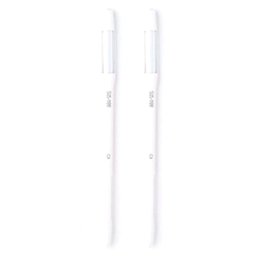 Sustee Aquameter, White, Medium, Set of 2 - Soil Moisture Meter for Potted Plants - Plant Water Sensor (Refillable Style)