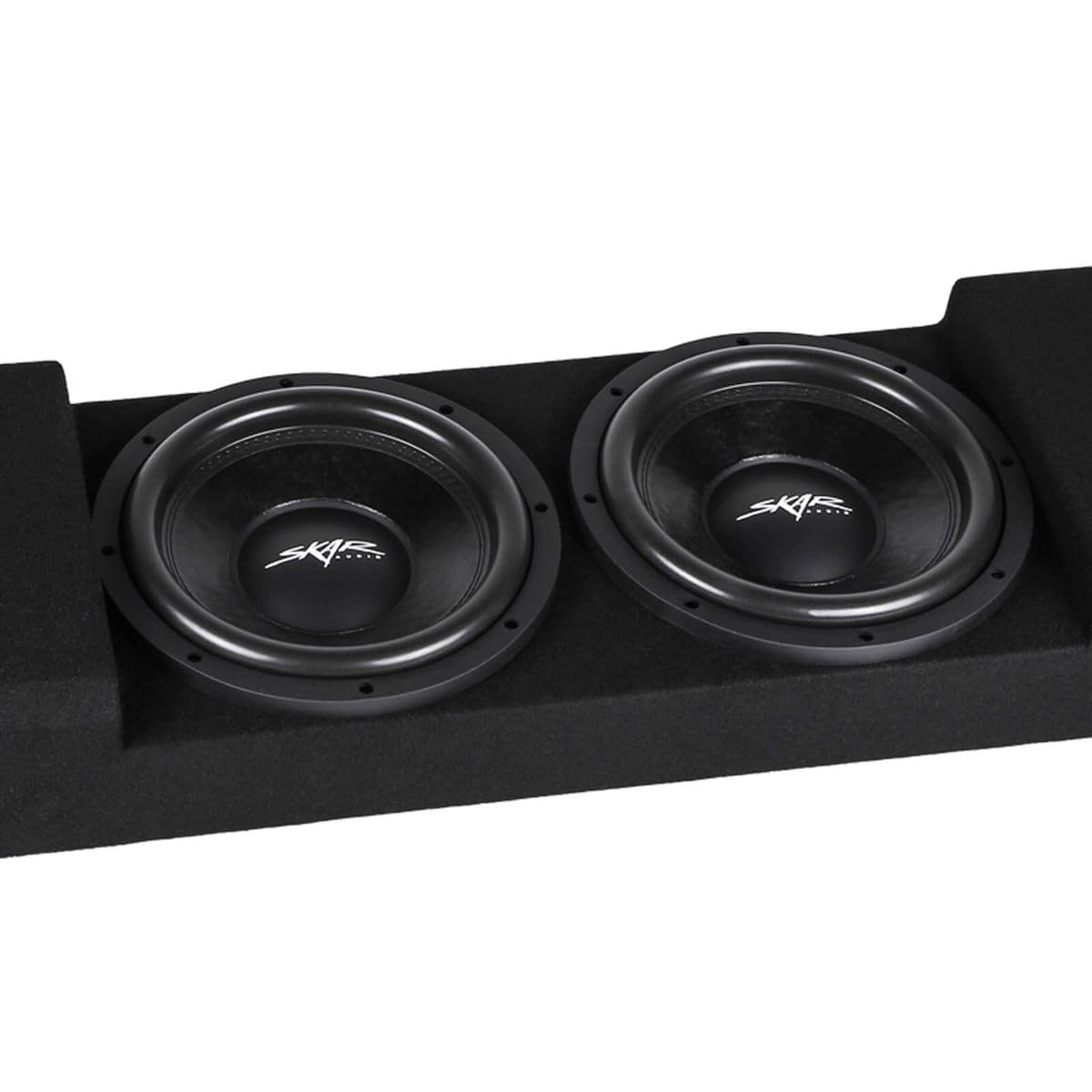 Skar Audio Dual 12" Loaded VD Series Ported Subwoofer Enclosure Compatible with 2009-2014 Ford F-150 Super Crew Cab Trucks