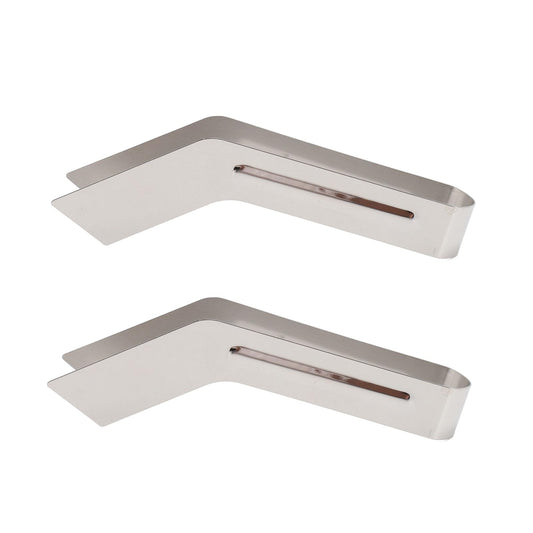 Stainless Steel Gardening Plants Transplant Tongs Proof Root Protection Tools for Indoor Outdoor Planting 2PCS