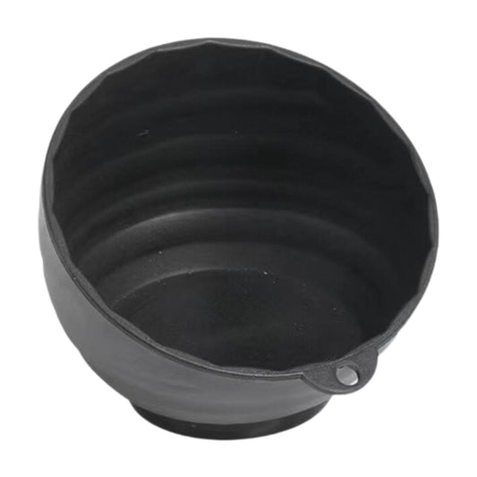 Zxpjkyu Gym Chalk Bowl Chalk Holder Large Gym Chalk Container Storage Bowl for Fitness Rock Climbing Sports Barbell Weightlifting, Black