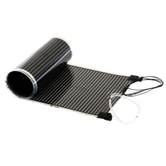QuietWarmth Float QWARM3x5F240 Radiant Floor Heating Mat for Below Laminate, Wood, Luxury Vinyl Floating Flooring- Cuttable Mat Size 3'x5' 240 Volt (Covers 15sf)