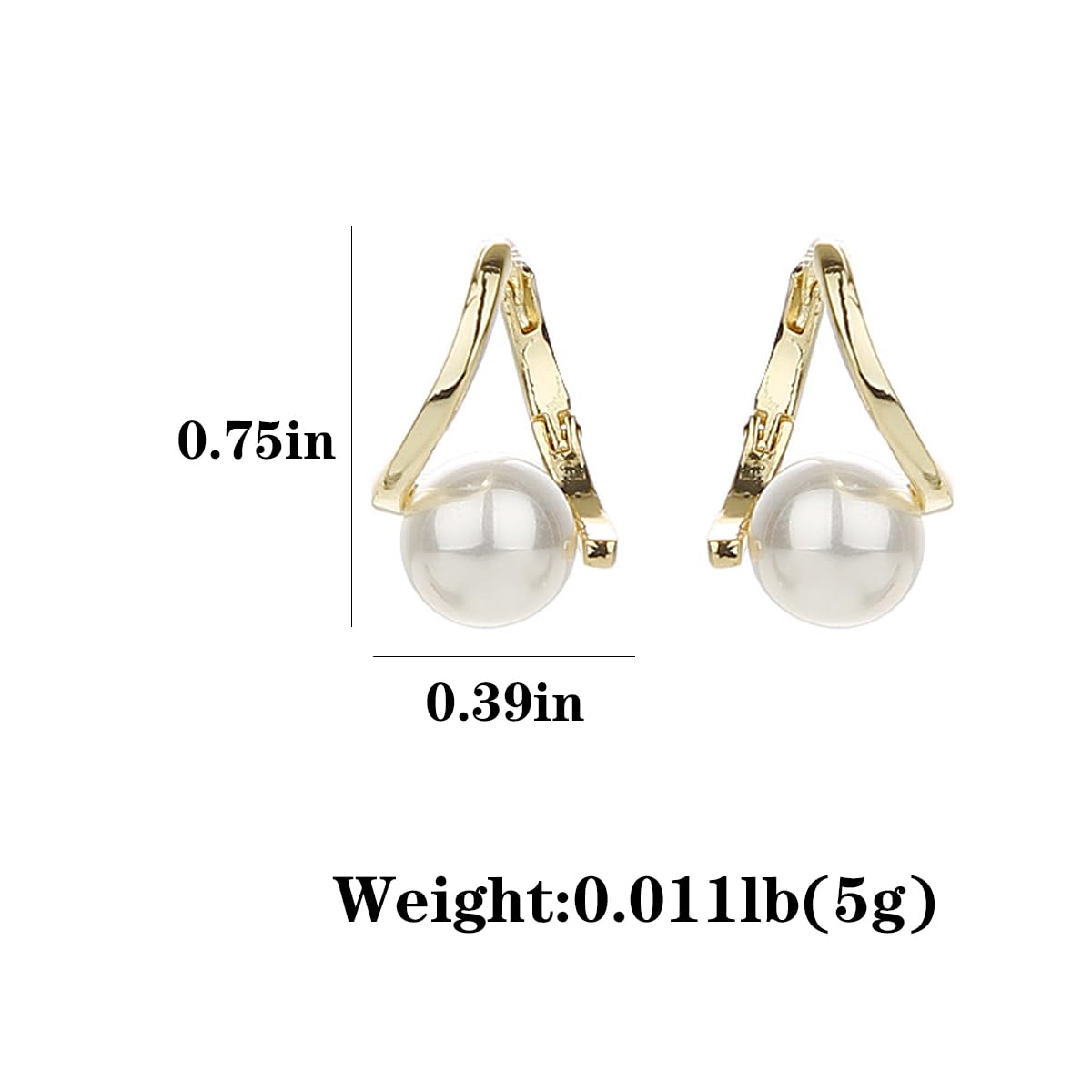 Halolux Lymphvity Germanium Earring for Women Lymphatic Drainage Earring CZ Zircon Acupressure Earrings Atheniz Lymphatic Earrings Dainty Jewelry Gifts (White)
