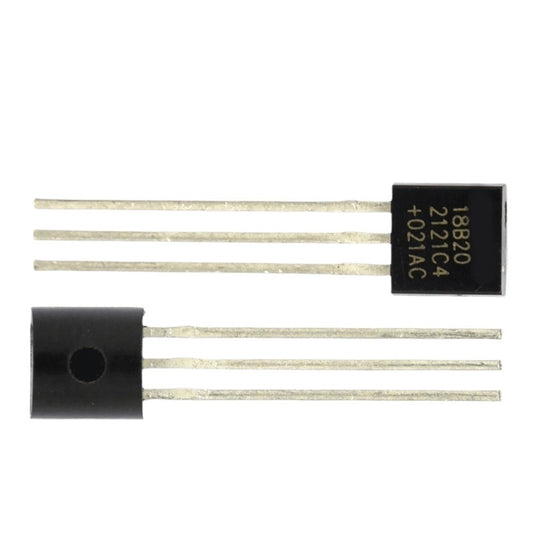 RBFRZGSU 5-100pcs DS18B DS18B TO-92 Chip Programmable Digital Thermometer Temperature Sensor Temperature Acquisition TO-92(100pcs)