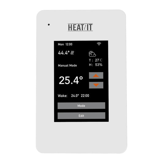 HEATIT ET-7AW Touchscreen Programmable Thermostat with Voice Control with WiFi