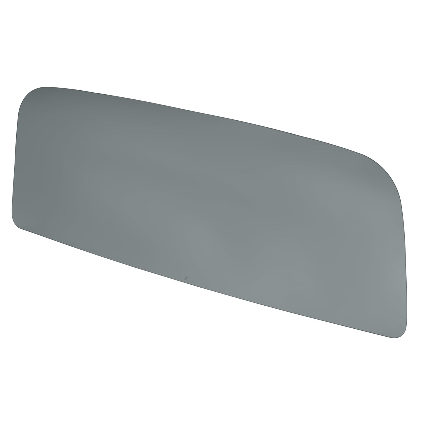 ALMULOO Rear Back Window Glass Compatible With 1970-1972 Chevrolet Chevelle Malibu Hardtop 2 Door Back Glass Dark 1Pc 1 Package