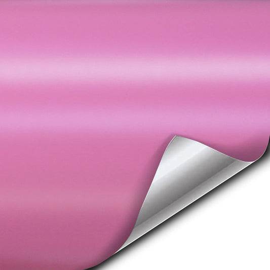 Matte Pink 60 Inch x 100ft Car Wrap Vinyl Roll with Air Release 3MIL-VViViD8