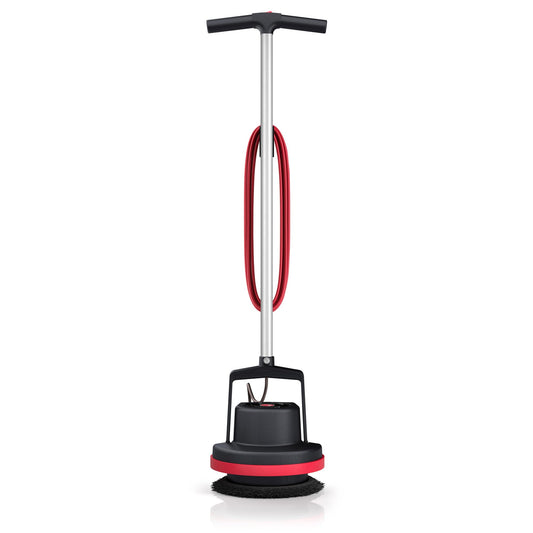 Hoover Commercial Orbiter Hard Floor Cleaner Machine, Multi-Purpose Hardwood Wood Laminate Carpet Tile Concrete Grout Marble Floor Cleaning, CH80100, Black