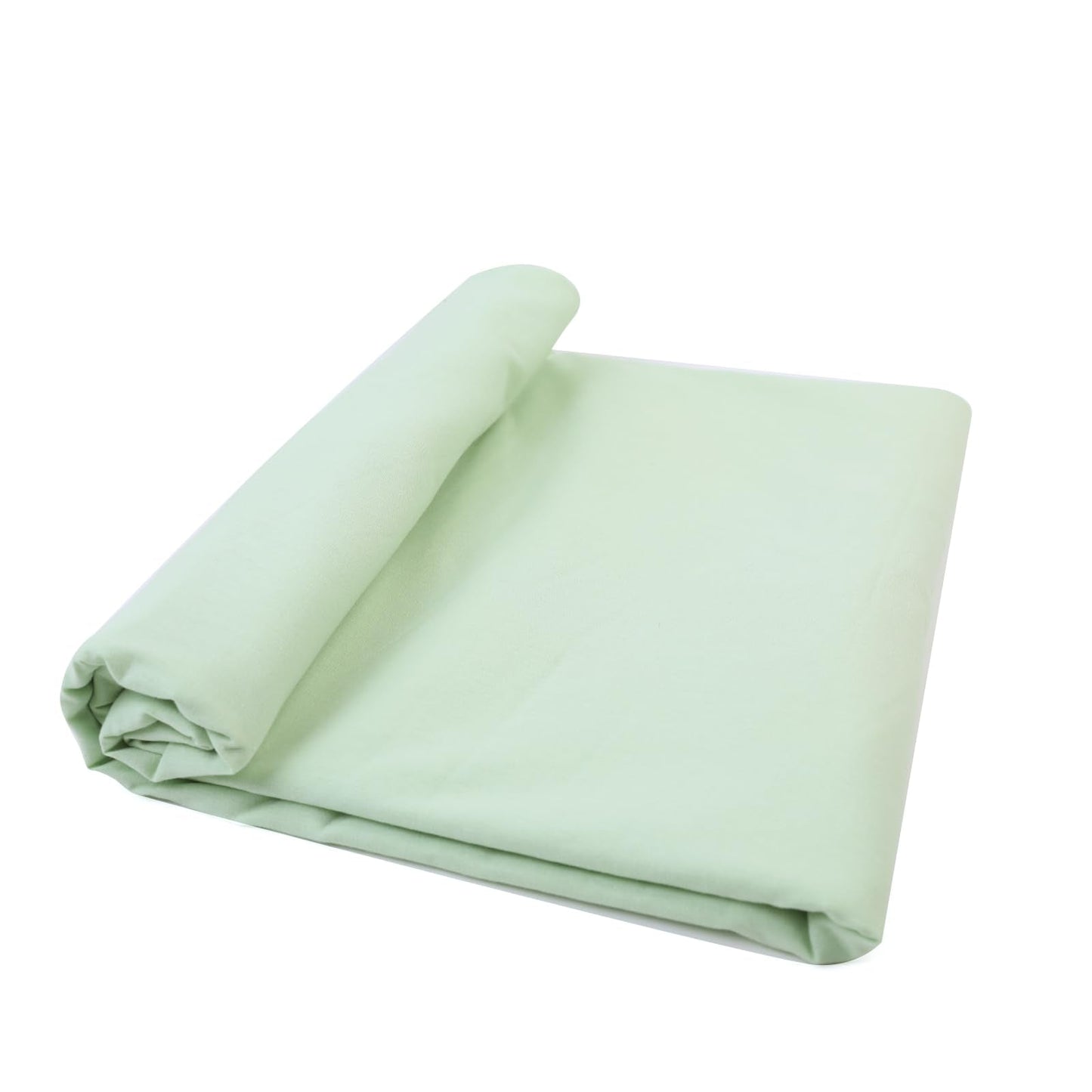 Cotton Fabric Natural Cotton Poplin Fabric by The Yard 100% Cotton, 59 Inches Wide Soft Embroidery Fabric Material for Quilting, Sewing, Crafts, Binding, Backing and Lining (Sage Green, 3 Yard)