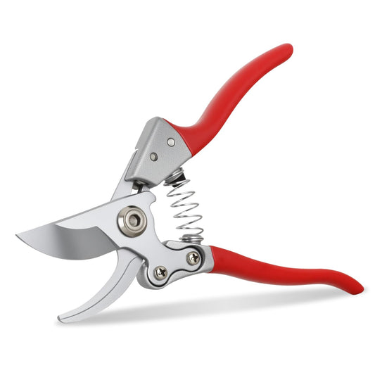Yesker Pruning Shears Garden Shears 8.6" Professional Bypass Garden Scissors Yard Clippers with Sharp SK5 Steel Blade Heavy Duty Hand Pruners for Branch Flower Plant Trimming Cutting Gardening Tools