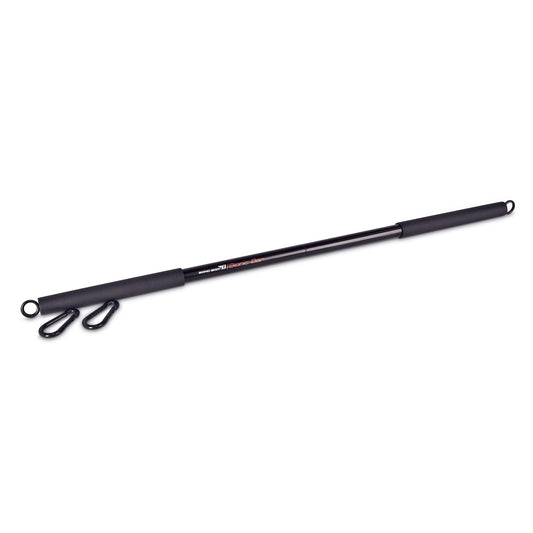 Bionic Body 36 Inches Light Weight Resistance Training Straight Bar – Fits All Resistance Bands/Accessories with Carabiners BBEB-020