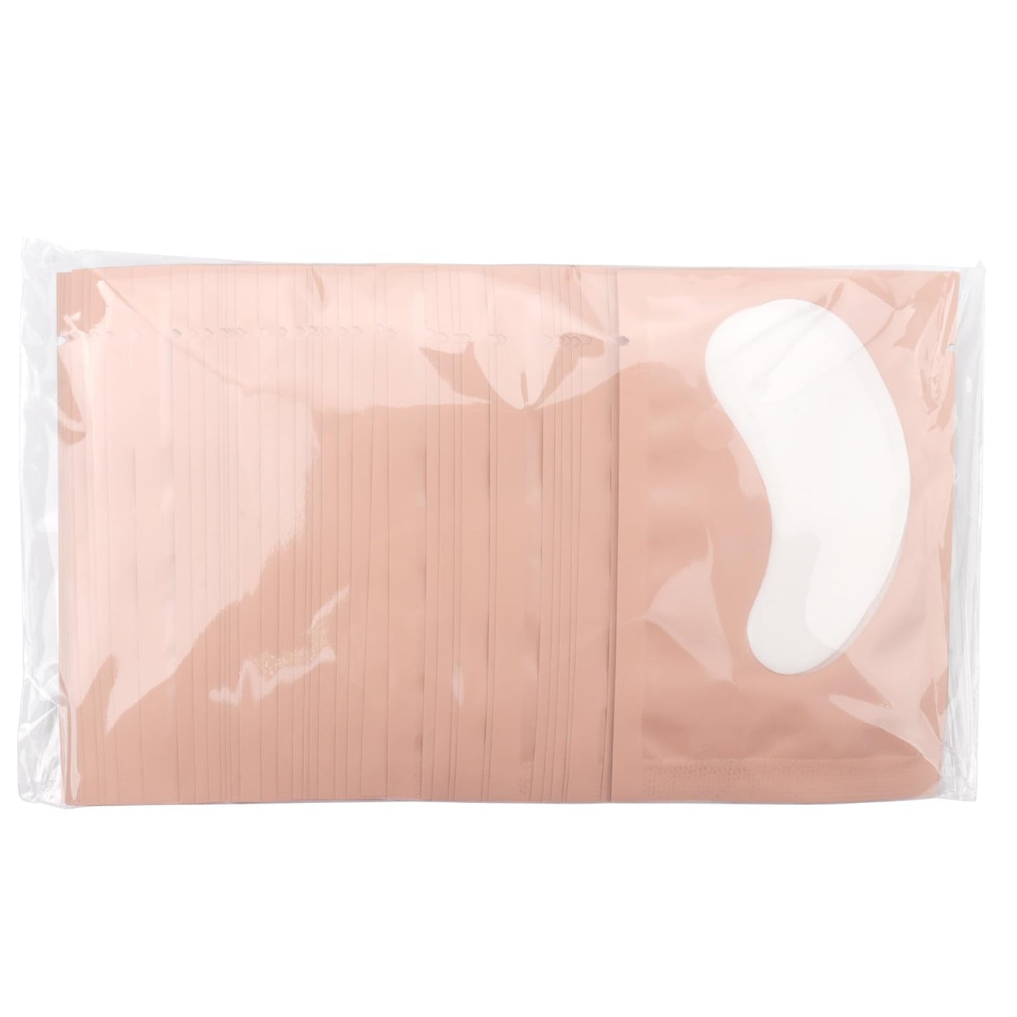 100 Pairs Hydrogel Under Eye Gel Patches Lint Free Eye Lash Pads Eyelash Extension Tool Mask Eyepads (#2-Pink)