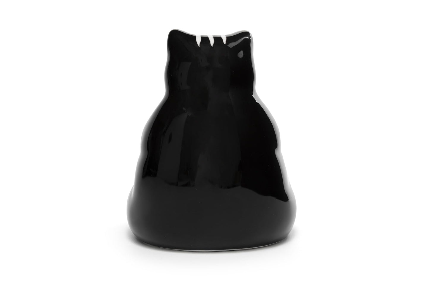 Ceramic Lazy Black Cat Home decor - Can be used as a candy dish, decorative bowl, tealight candle holder and jewelry tray | Unique Birthday gifts for Women, Mom, Grandma, Cat lover, Friend, Coworker