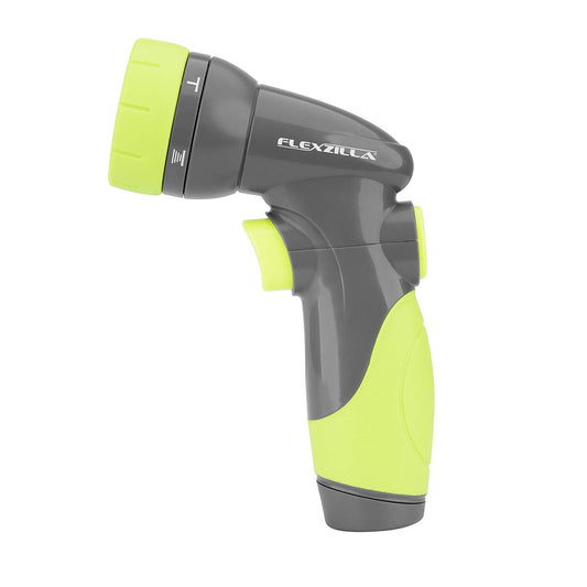Flexzilla 6-Pattern Adjustable Garden Hose Nozzle Sprayer with Easy to Use on/off toggle & Durable Design