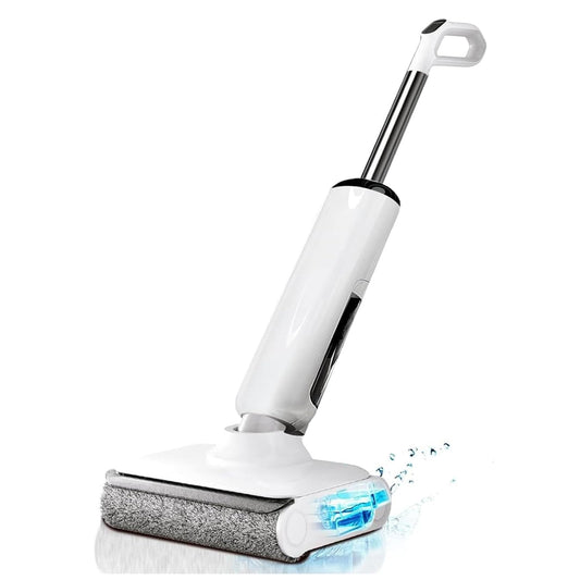 HABIUBIU Wet Dry Vacuum Cleaner, 180° Lay-Flat Cordless Vacuum Mop Combo with Edge Cleaning, All-in-One Floor Cleaner for Hard Floors, Self-Cleaning, 45mins Runtime, LED Display, Voice Prompts