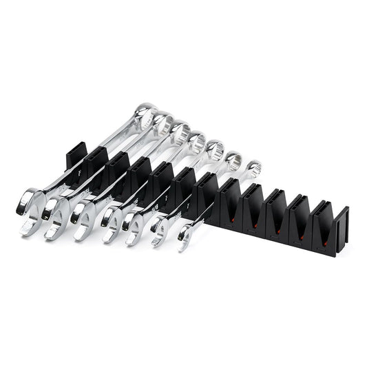 ToolBox Widget Wrench Organizer Pro Series 4.0 – Magnetic Wrench Holders for Tool Drawer – Modular Toolbox Organizer System – Tool Storage for Professional & DIY Mechanics - 1 Pack, 12 Holders