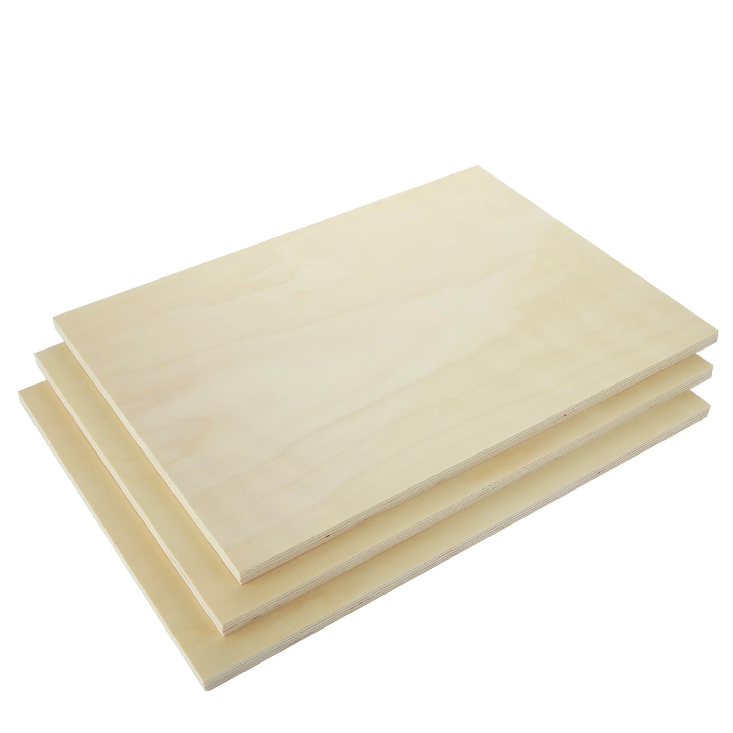 5 Pack Basswood Sheets for Crafts, 12 x 16 x 1/2 Inch 12mm Thin Plywood Sheets Unfinished Bass Wood Boards for Arts and Crafts, Painting, Pyrography, Wood Engraving, Wood Burning, Architectural Models