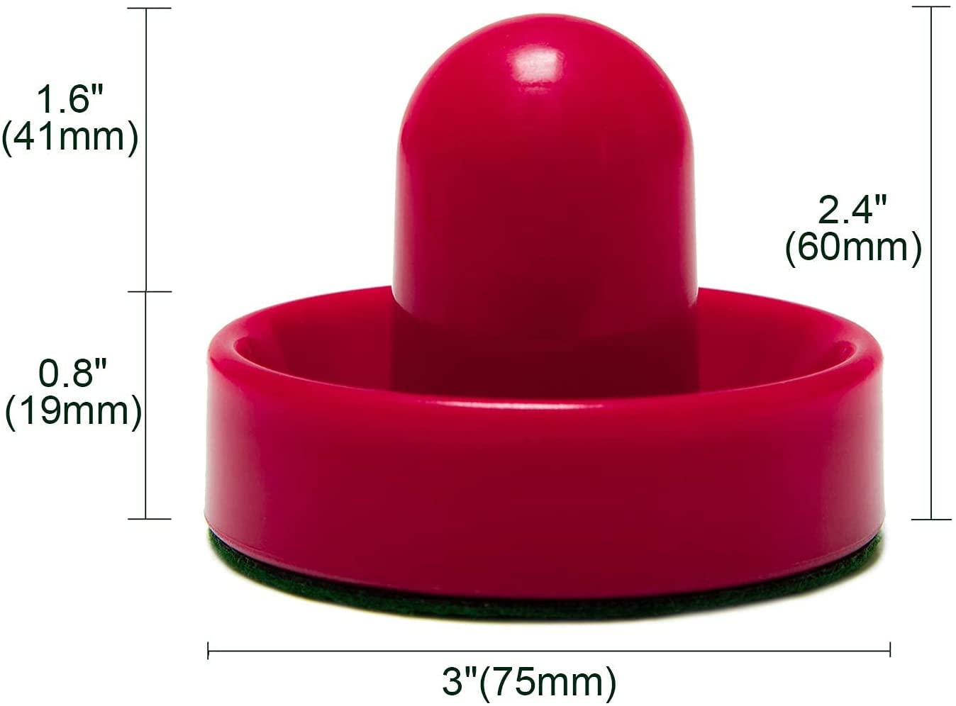 Air Hockey Pucks and Paddles - Rechargeable Floating Air Hockey Pucks for Any Flat Surface, Include a Charging Cable and Electronic Rechargeable Air Hockey Pucks, 2 Air Hocky Strikers