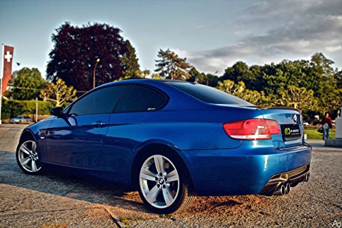 VViViD Blue Chrome Car Wrap Vinyl with Air-Free Channels (50ft x 5ft)