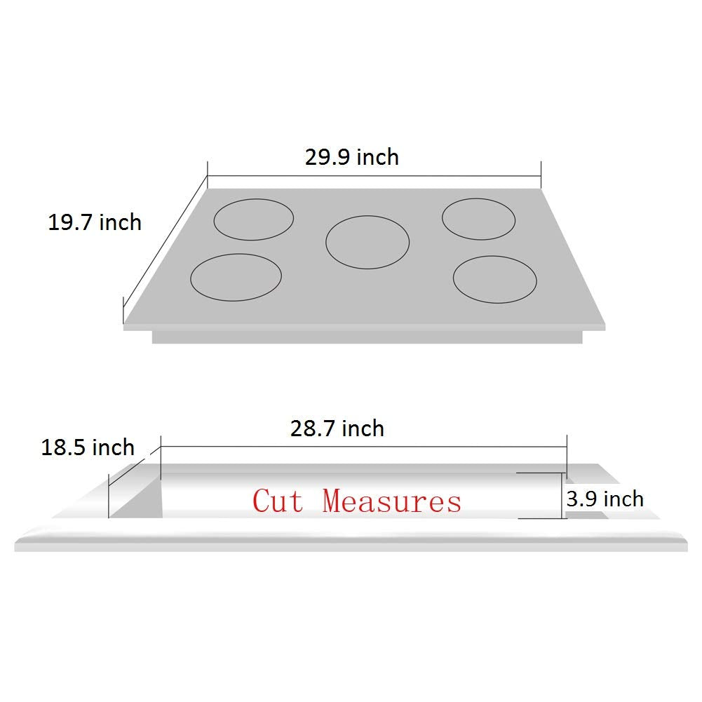 Deli-kit 30 inch Gas Cooktops Dual Fuel Sealed 5 Burners Gas Cooktop Drop-In Stainless Steel Gas Hob Gas DK257-A01 Cooktop