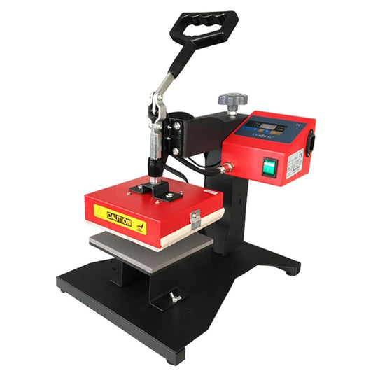 Erhdexzhg Electric Hot Press Machine,Temperature and Time Adjustable Heat Press Transfer Machine,Upper Rotational Multifunction Heat Press Machine for Commercial or Home DIY Various T Shirts