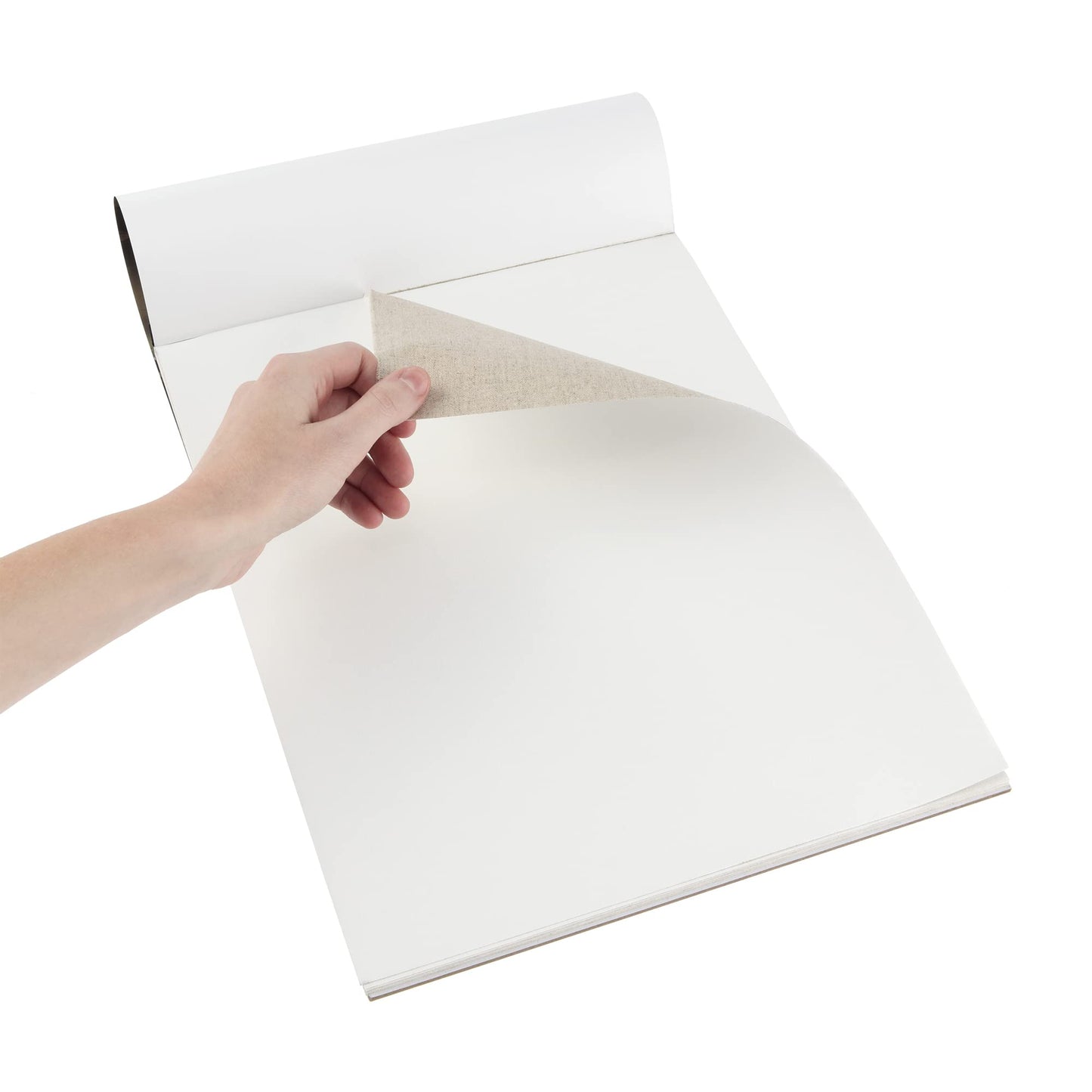Centurion Deluxe Oil Primed Linen Pad 9"x12" 10 Sheets Per Pad –11 oz. No Bleed Pages, Lightweight, Easy to Travel Canvas Pad for Plein Air Painting
