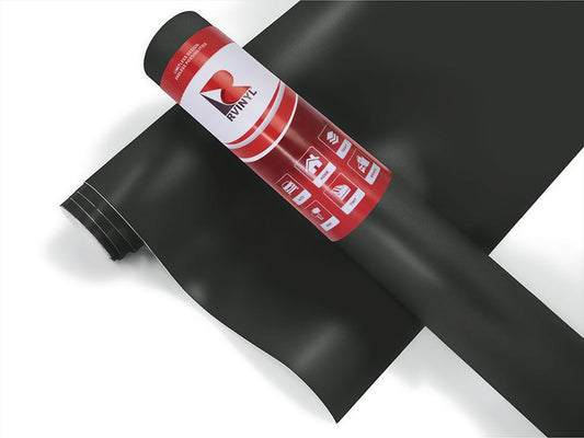 3M 2080 Series M12 Matte Black - 5ft x 6ft - 30sq ft - Dual Cast Lustrous Vinyl Car Wrapping Film - Bubble Free Vehicle Sheet Roll
