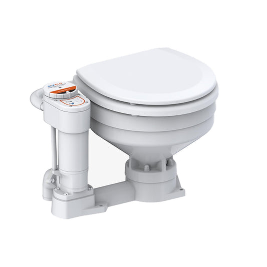 SEAFLO 12V Electric Twist Flush Marine Toilet Boating Head