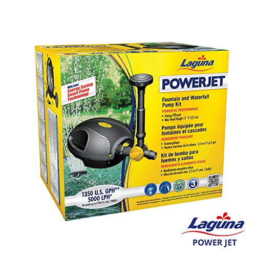 Laguna PowerJet 1350 Electronic Fountain/Waterfall Pump Kit for Ponds Up to 2700 Gallon