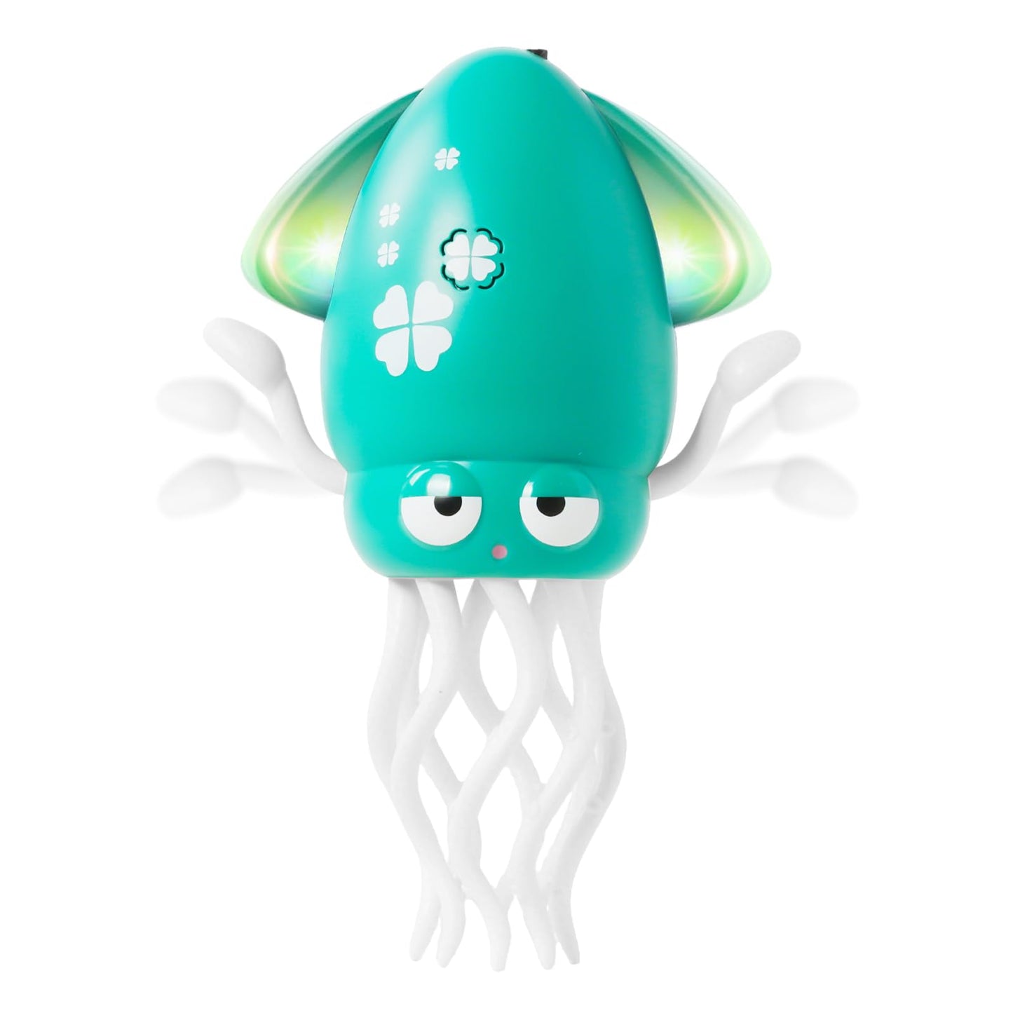 Hirger Dancing Squid Baby Toys, Crawling Octopus Infant Toy for Tummy Time, Sensory Toy for 3-6-12-18 Months Babies & Toddlers 1-2-3, Musical Birthday Gift for Boys Girls