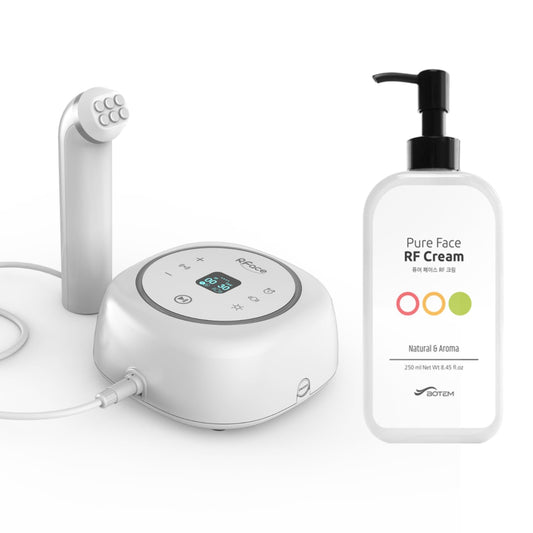 BOTEM Device (RFace Series) & Conductive Cream Set – Firming, Lifting & Hydration