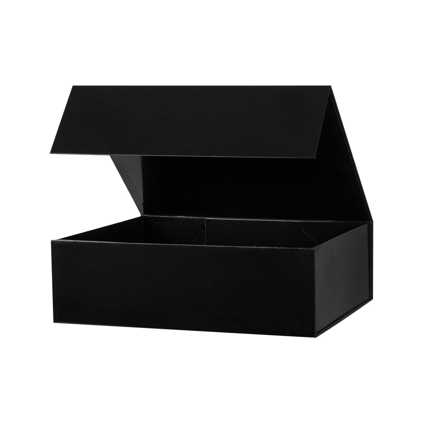 MUMUPACK Black Gift Box 16x13x5.3 Inches,Groomsmen Gift Box With Magnetic Lid,Large Gift Boxes For Easter, Mother's Day, Weddings, Graduations, Birthdays, Bridesmaids Gifts And More