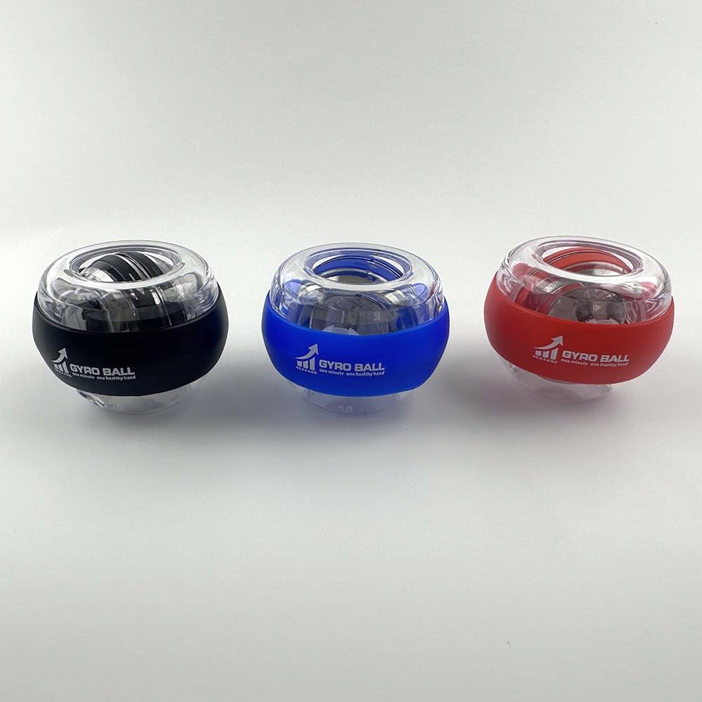 Wrist Exerciser – Auto-Start Gyro Ball Hand Strengthener for Forearm, Wrist & Grip Training. Portable Forearm Trainer for Home, Office, Gym.