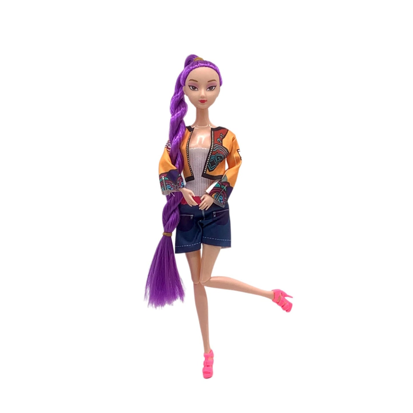 OLKIHNSDU MFRMFR Demon Hunters 11.5'' Fashion Doll for,Articulated Girl Group Doll,Perfect Christmas and Birthdays Toy Gift for Girls Fans (003)
