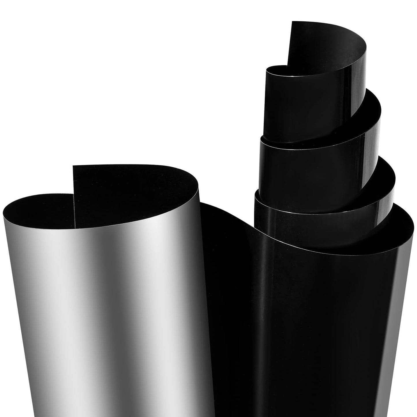 SARCRY Gloss Piano Black Vinyl Car Wrap 50ft x 5ft (17m x 1.52m) - Premium High Gloss Black Vinyl Wrap Film with Air Release, UV Protection, Truck, SUV DIY Paint Protection (for Full Car)