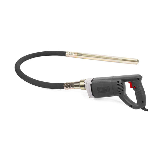 XtremepowerUS 780W Handheld Vibrator Construction Insertion 5,000VPM Flexible Shaft Portable Pencil Cement Vibrator Remove Air Bubble and Mix Concrete