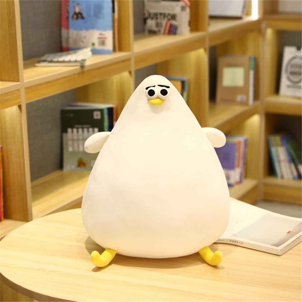 DEYI 26/40cm Simulation Mother Hen Doll, Funny Fat Chicken Plush Toys, Cute Cartoon Chicken Pillow, Creative Gift (40.cm)