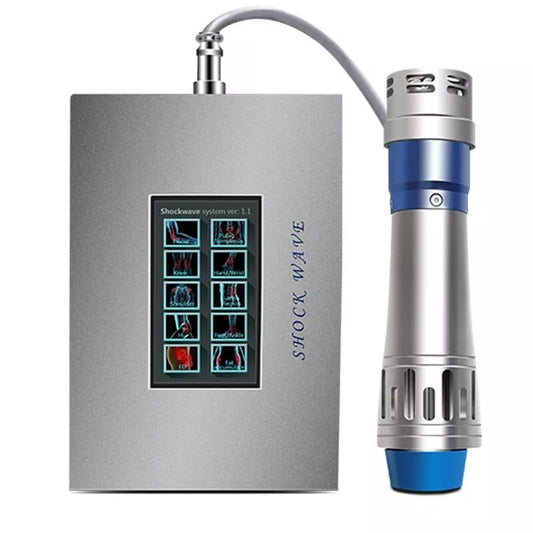 Extracorporeal Shockwave Therapy Machine for Deep Tissue Pain Relief Shock Wave Device with 7 Massage Heads for Plantar Fasciitis,Sports Injuries Non-Invasive Focused Shockwave Machine