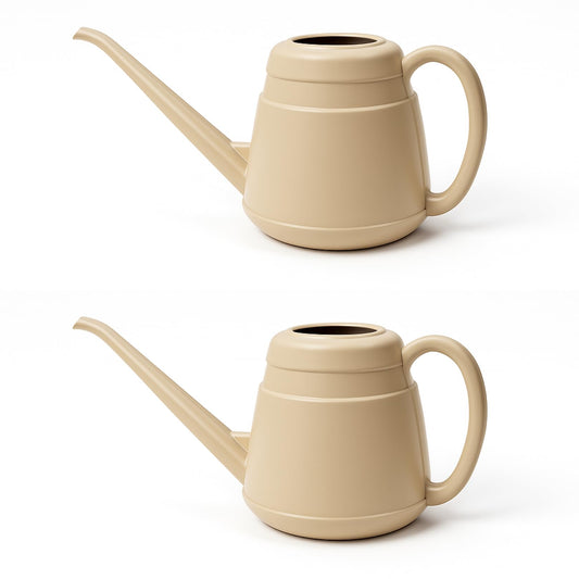 Japanese Long Spout Watering Can for Bonsai Succulents Cactus Rosettes Succulents Indoor Outdoor Plants Control Water Flow Made in Japan, 850ml, 2-Pack