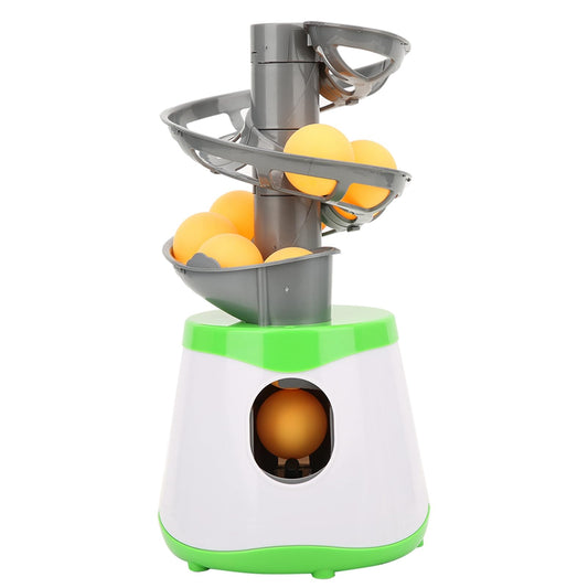 Machine, Portable Table Tennis Trainer Ball Automatic Launcher Lightweight ABS Training Machine for Children Entertainment 10 Balls Included Tennis Ball Launcher Machine