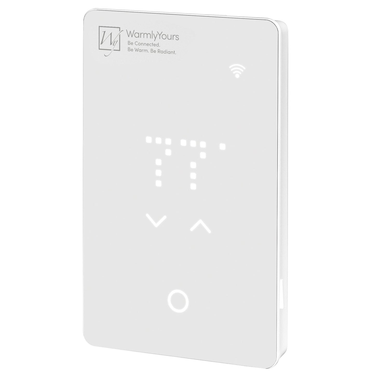 WarmlyYours nJoy WiFi LED Touch Programmable Thermostat - Heated Floor Thermostat with Advanced WiFi Control