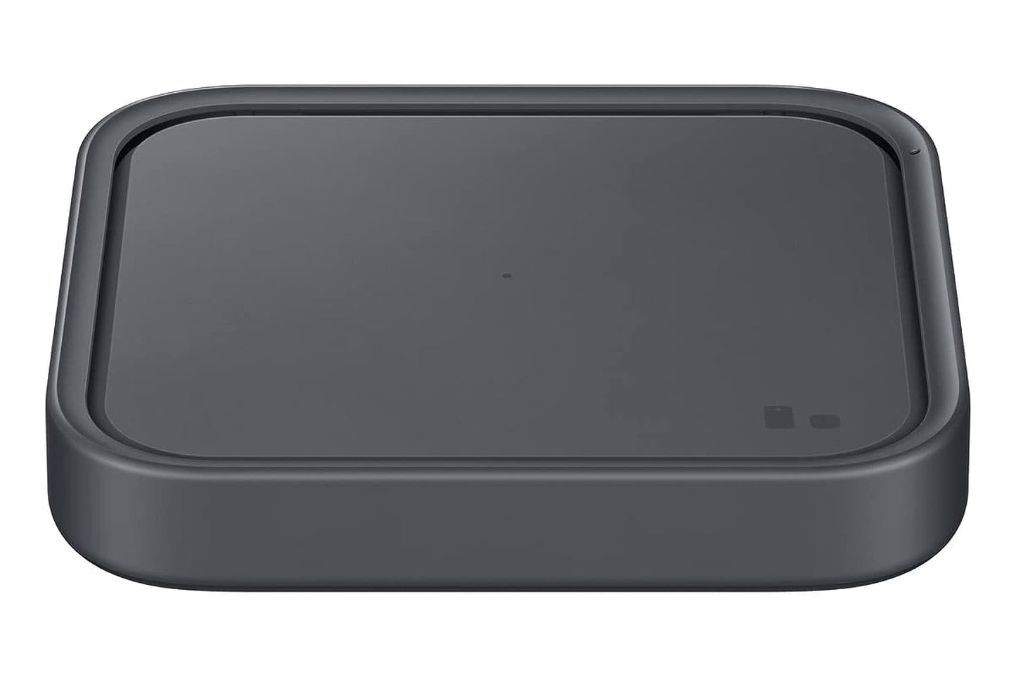 Samsung 15W Wireless Charger Single, Cordless Super Fast Charging Pad for Galaxy Phones and Devices, Compact Design, LED Indicator, USB C Cable Included, 2022, US Version, Grey