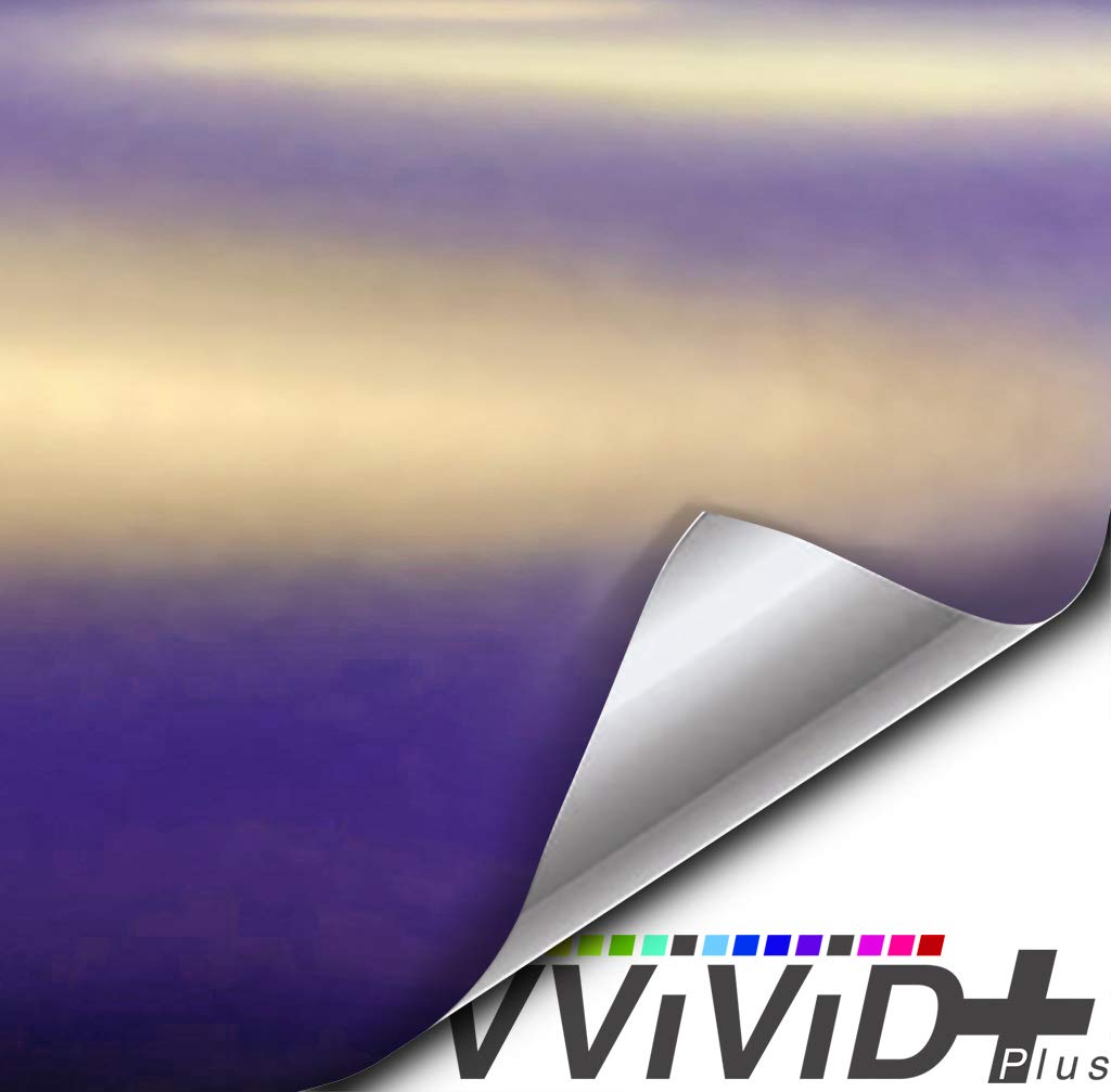 VViViD+ Matte Galaxy Purple Vinyl Car Wrap Film (50ft x 5ft)