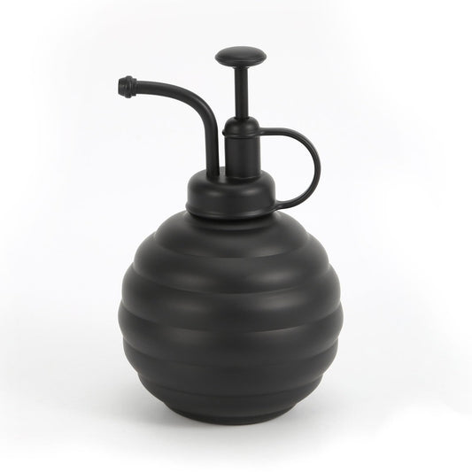 Lianshi Plant Mister Spray Bottle, 500ml/17oz, Vintage Style Water Sprayer (Black)