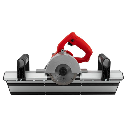 Electric Tile Chamfering Machine 45 Degree Handheld Ceramic Tile Cutter, 1200W High Precision Electric Tile Bevel Cutter Chamfering Tool with Aluminum Base Plate for Ceramic Marble Tile