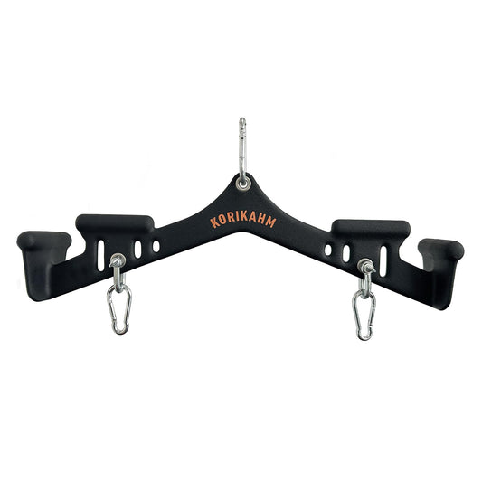 KORIKAHM Multi-Grip LAT Pulldown Attachments, LAT Pull Down Bar, Cable Machine Attachment for Back Muscles Training, Tricep Strength Training Bars Gym Handles for Home Gym Fitness (KOR04)