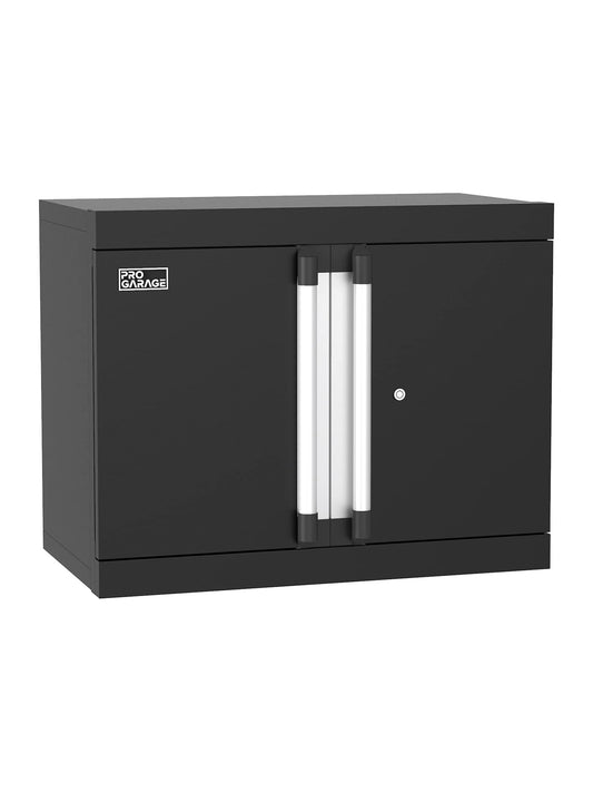 ClosetMaid ProGarage Wall Cabinet with Two Doors, Lock and Shelf, for Garage Storage, Heavy Duty Steel, Black