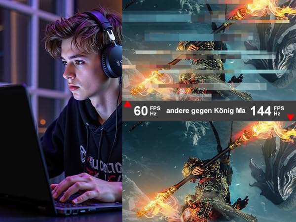 King Ma GaN Portable Laptop Charger Compatible with Legion Pro 7i Gen 10,3 Ports Fast Charging,with a Power Cable with a 11-45 mm Charging Port(20V/20A Output), for Gaming and Engineering Laptops.