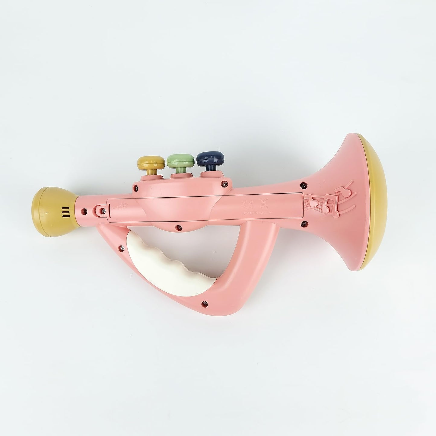 IIROMECI Musical Toys for Kids, Little Trumpet Toy for Toddlers, Blow Horn Baby Educational Toys, Infants Music Toy for Girls Boys Ages 1 2 3 Years Old (Pink)